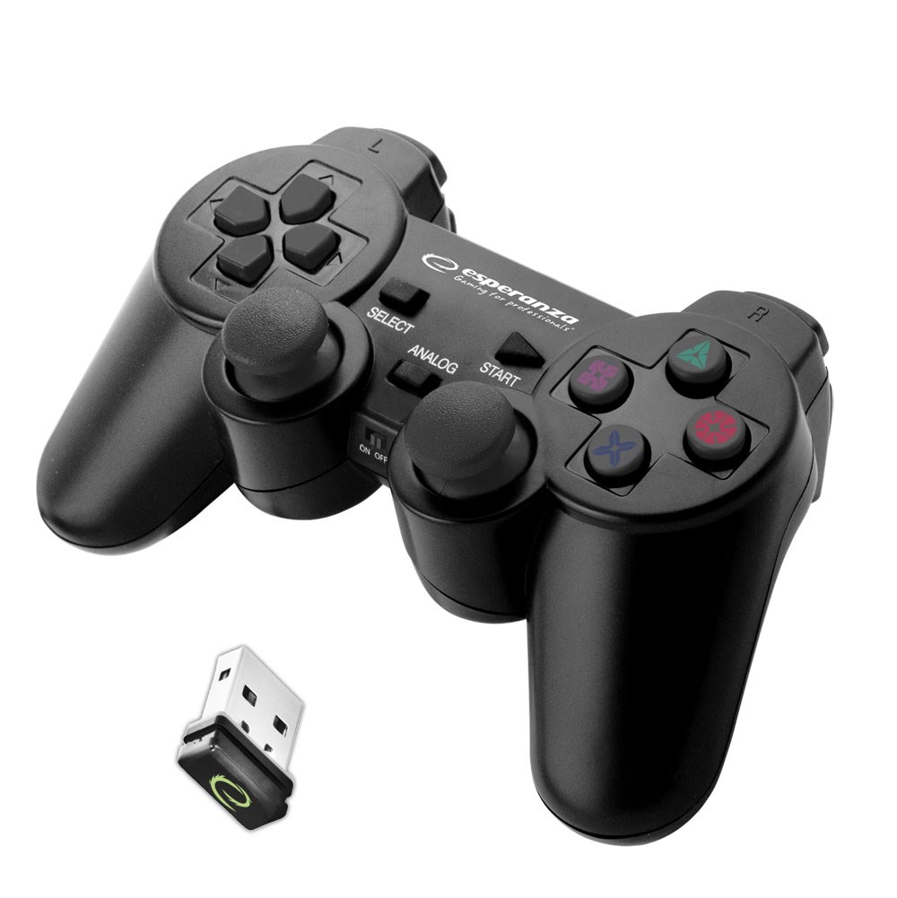 Esperanza GAMEPAD WIRELESS 2.4GH PS3/PC