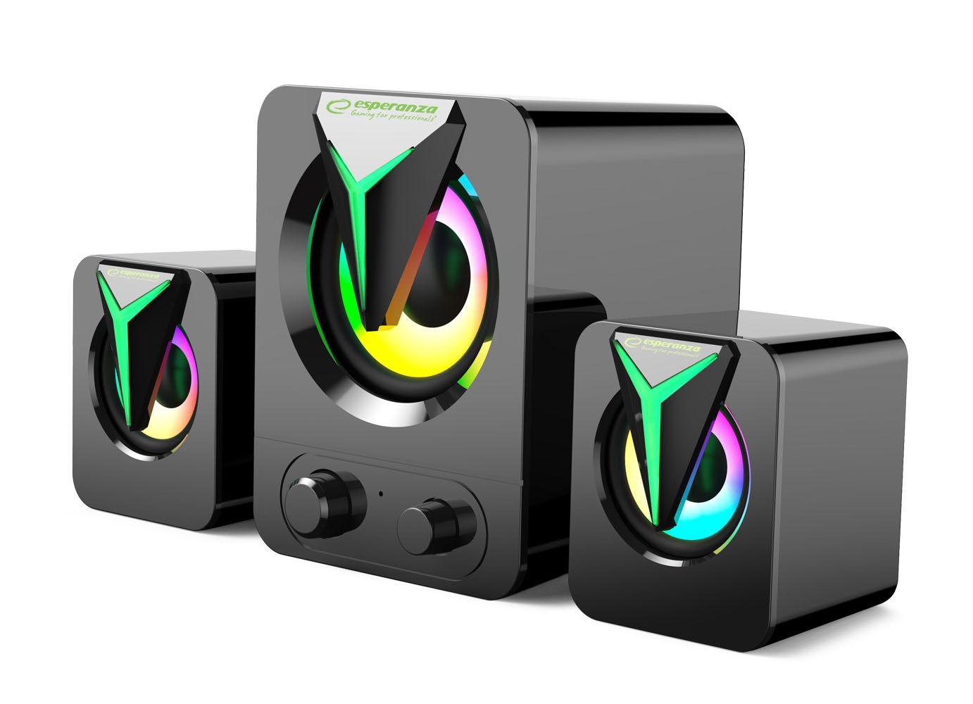 Esperanza speakers 2.1 USB RAINBOW