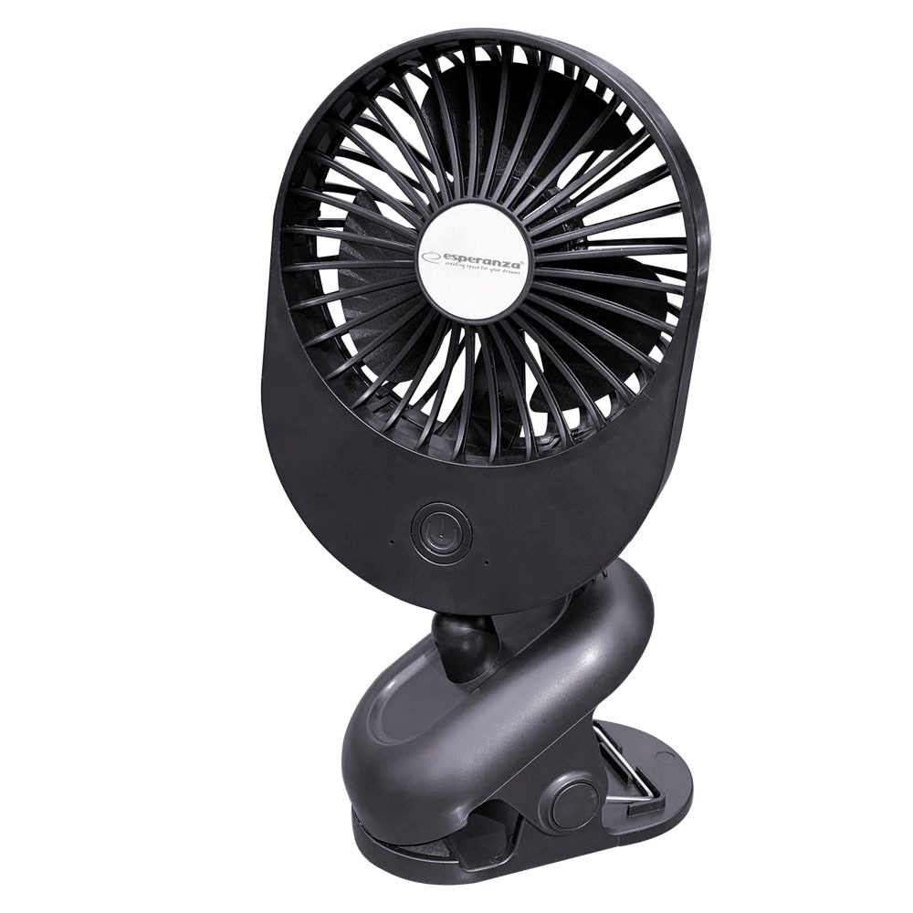 Esperanza  EHF103K, Compact USB Fan, BLACK