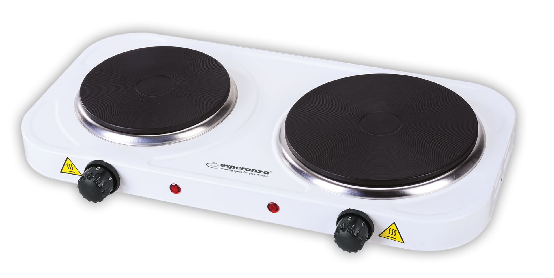 Esperanza EKH014W Electric cooker 2 zones