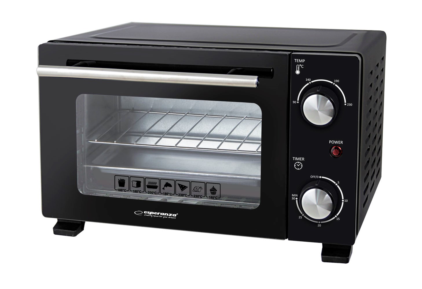 Esperanza EKO007N Mini Oven 10 l