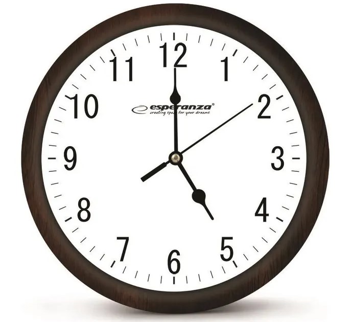 Esperanza  WALL CLOCK LOS ANGELES WHITE