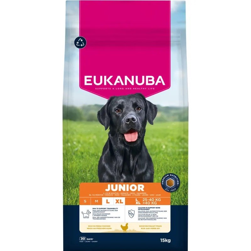 EUKANUBA  Premium Nutrition Puppy Junior &
