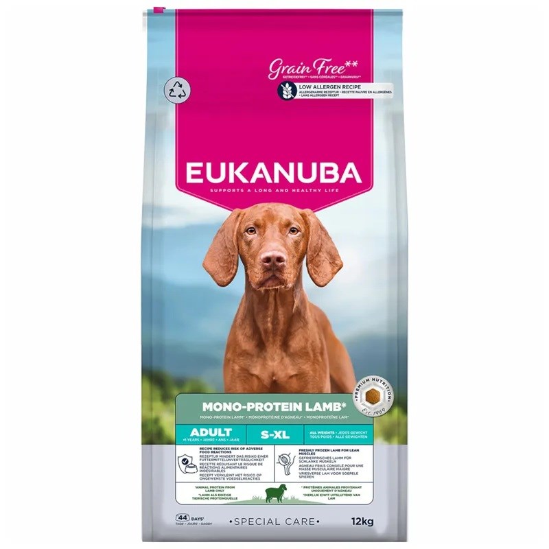 EUKANUBA Special Care Mono-Protein Adult Lamb