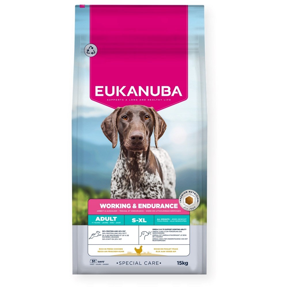 EUKANUBA  Working Endurance - dry dog
