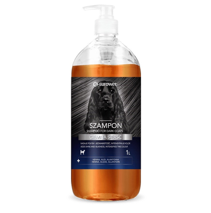 EUROWET Dark coat - shampoo for