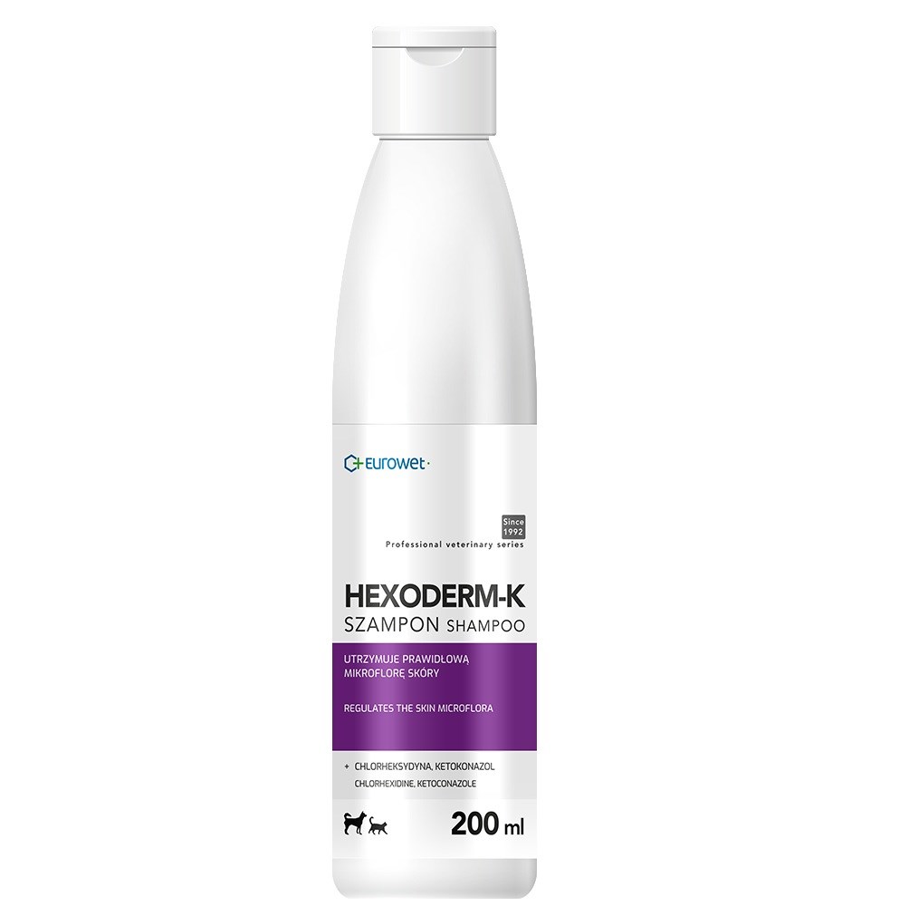EUROWET Hexoderm-K - shampoo for dogs