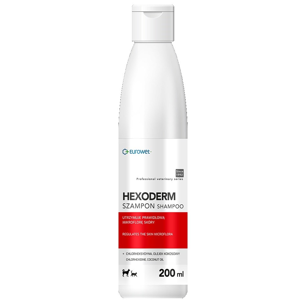 EUROWET  Hexoderm - shampoo for dogs