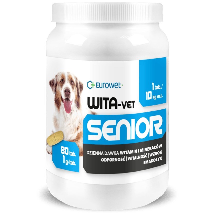 EUROWET Wita-Vet Senior - supplements for