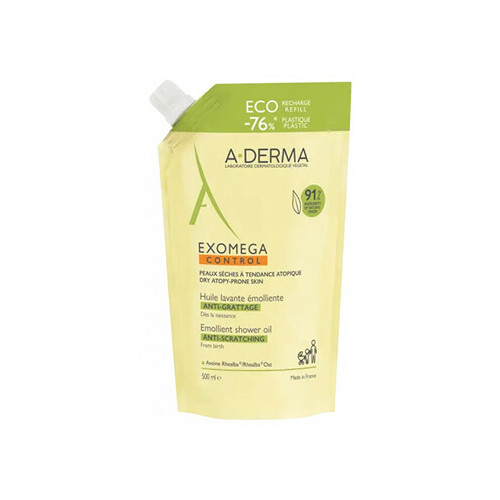 A-Derma Exomega Control Emollient Shower Oil