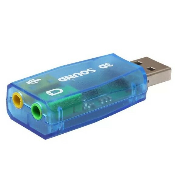 Gembird  External audio USB card VIRTUS