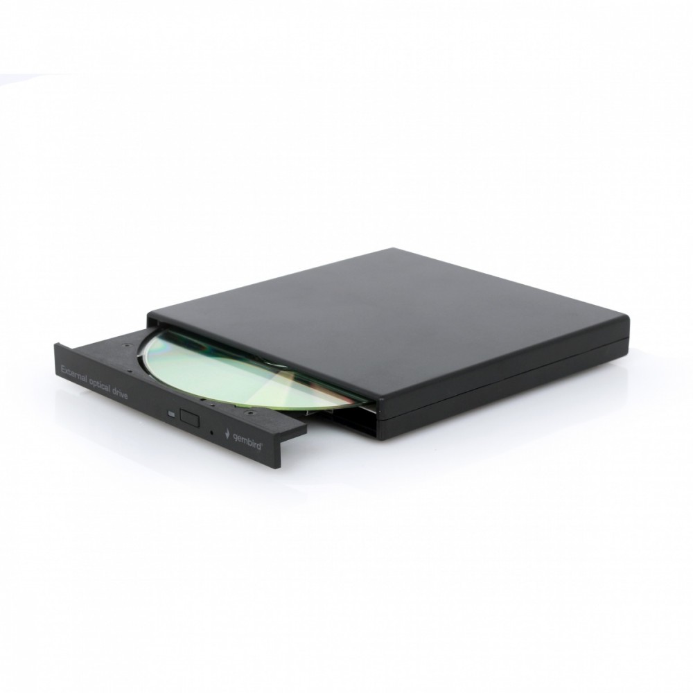 Gembird  External DVD Writer DVD-USB-04 black