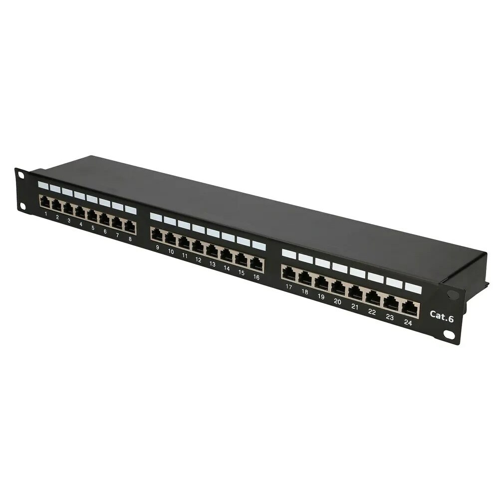 Extralink  Patchpanel 24 ports CAT6 STP