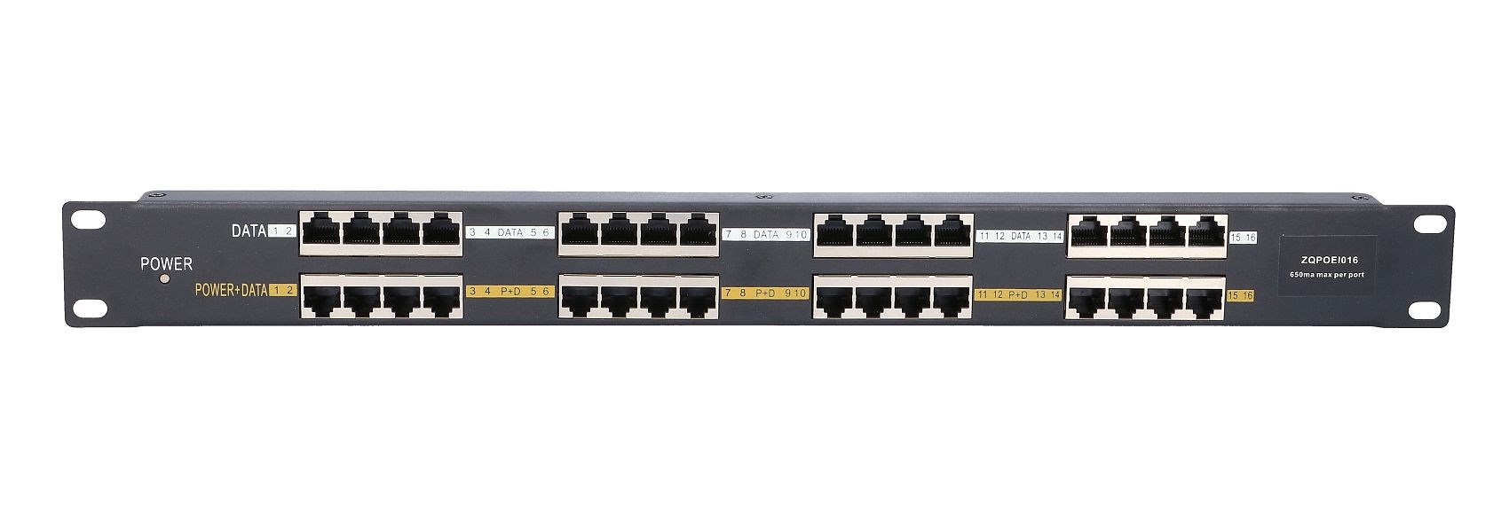 Extralink  PoE Injector 16 Port 16x