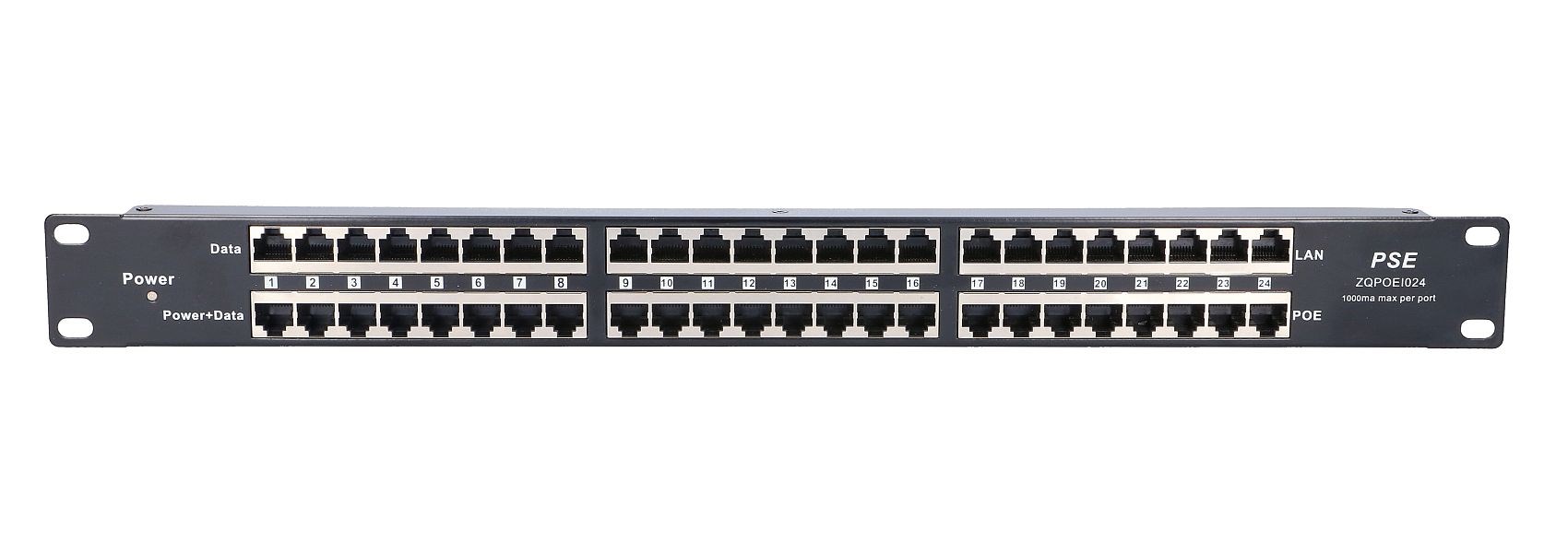 Extralink  PoE Injector 24 Port 24x