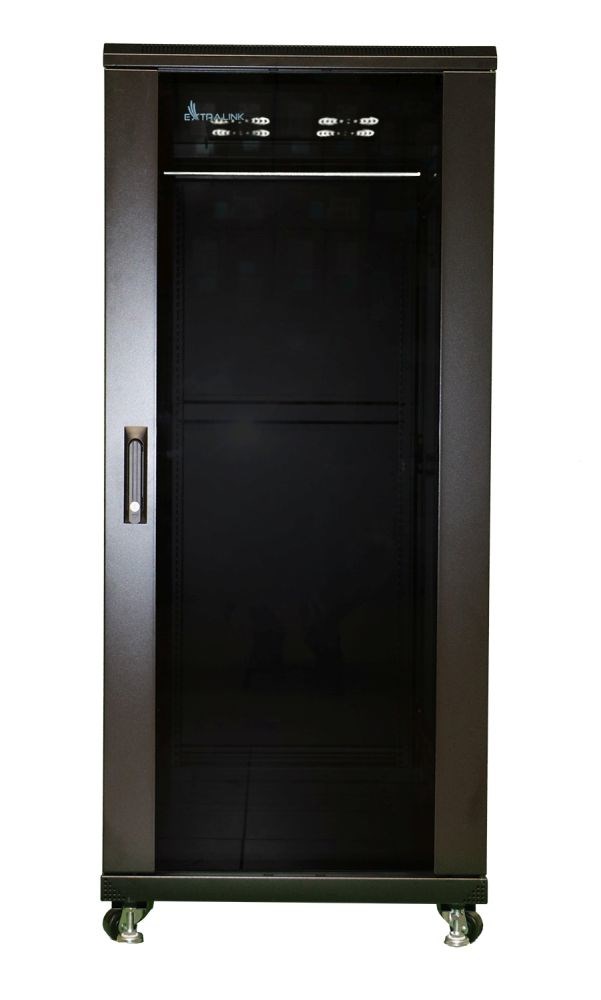 Extralink  Rackmount cabinet 27U 600x1000 Black