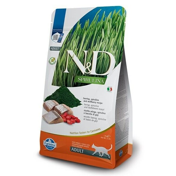 Farmina  N&D Spirulina Herring - dry