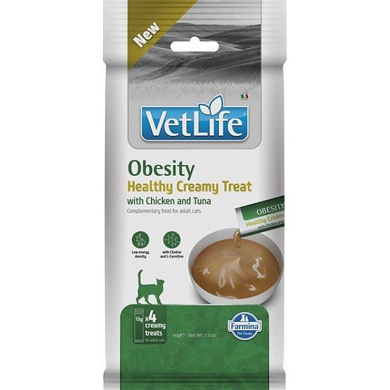 Farmina Vet Life Cat Obesity Creamy