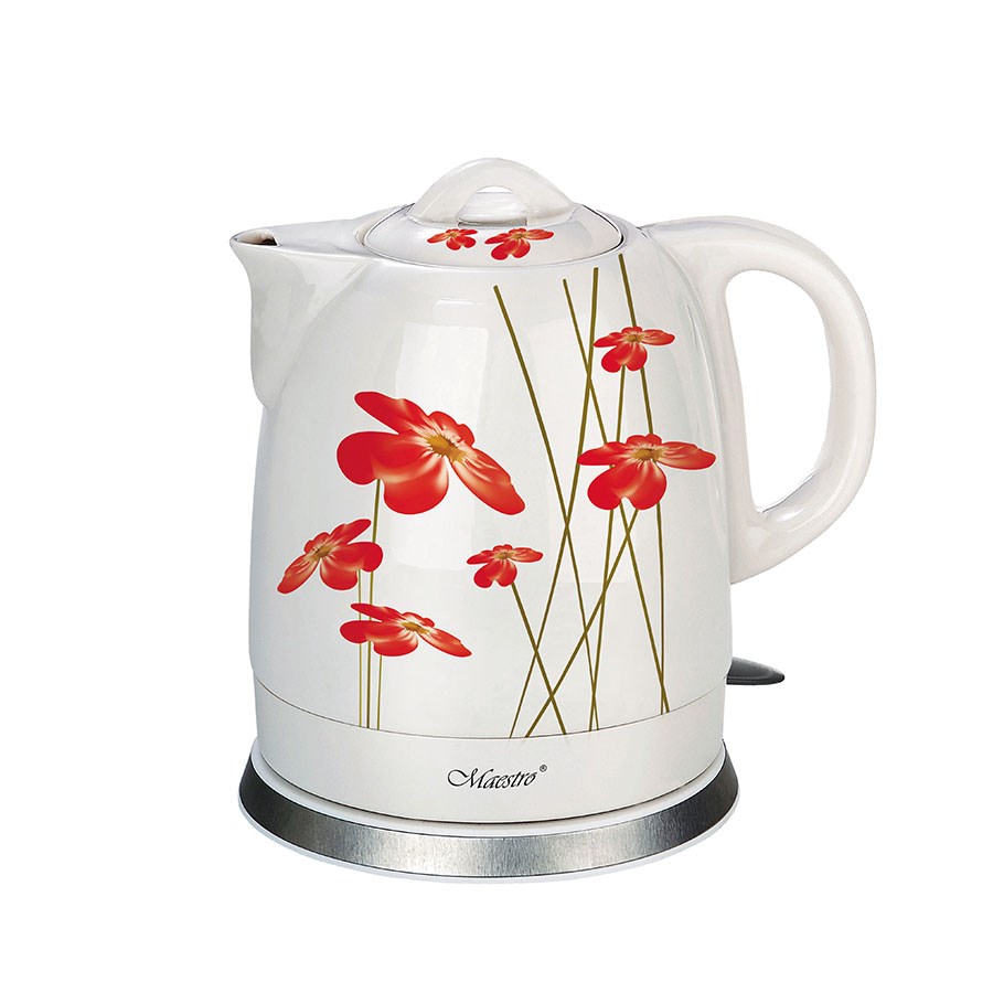 Maestro Feel- MR-066-RED FLOWERS electric kettle
