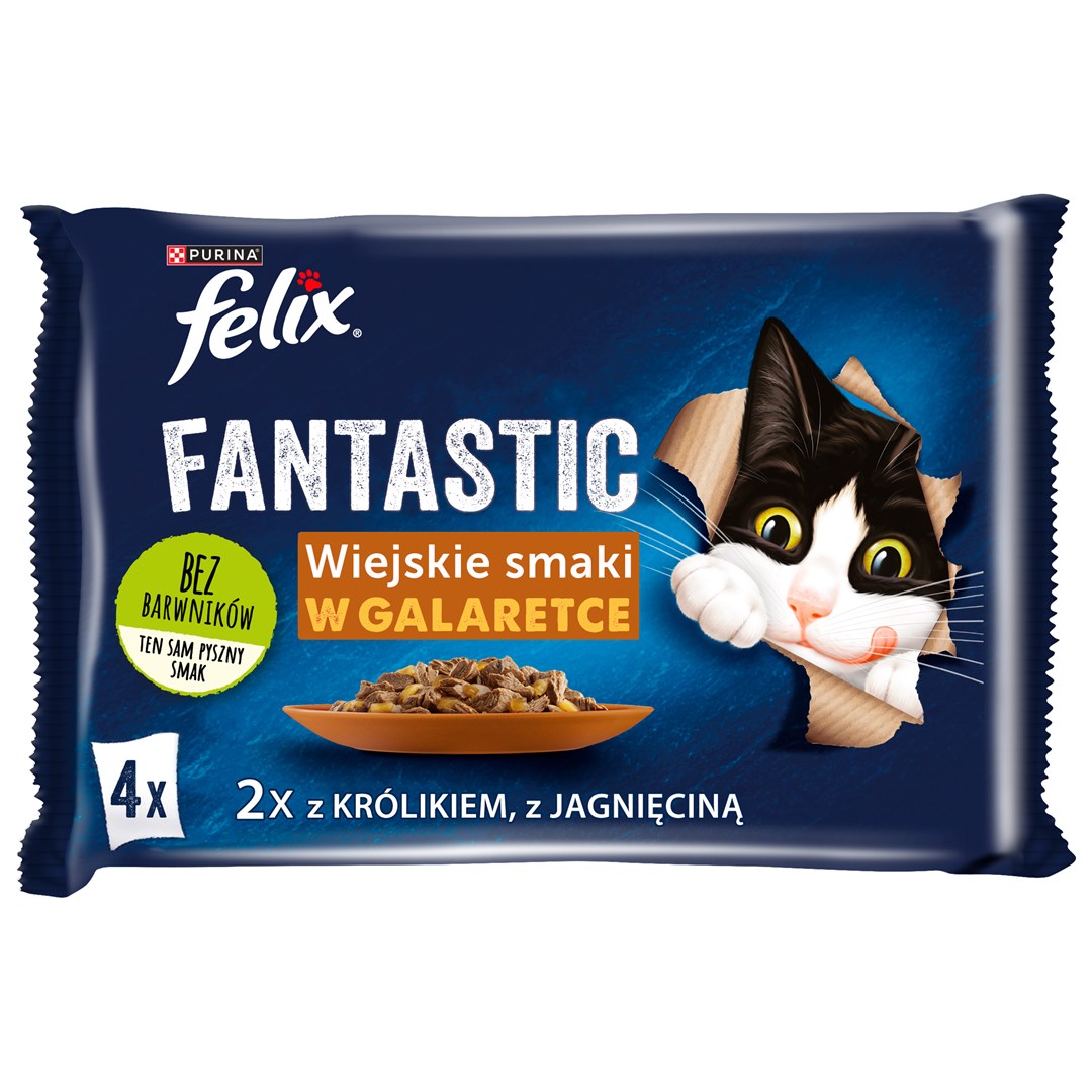 PURINA NESTLE Felix Fantastic rabbit, lamb