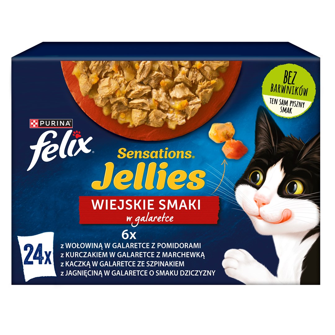 PURINA NESTLE Felix Sensations country flavors