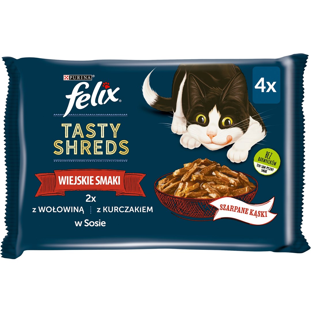 PURINA NESTLE FELIX Tasty Shreds with