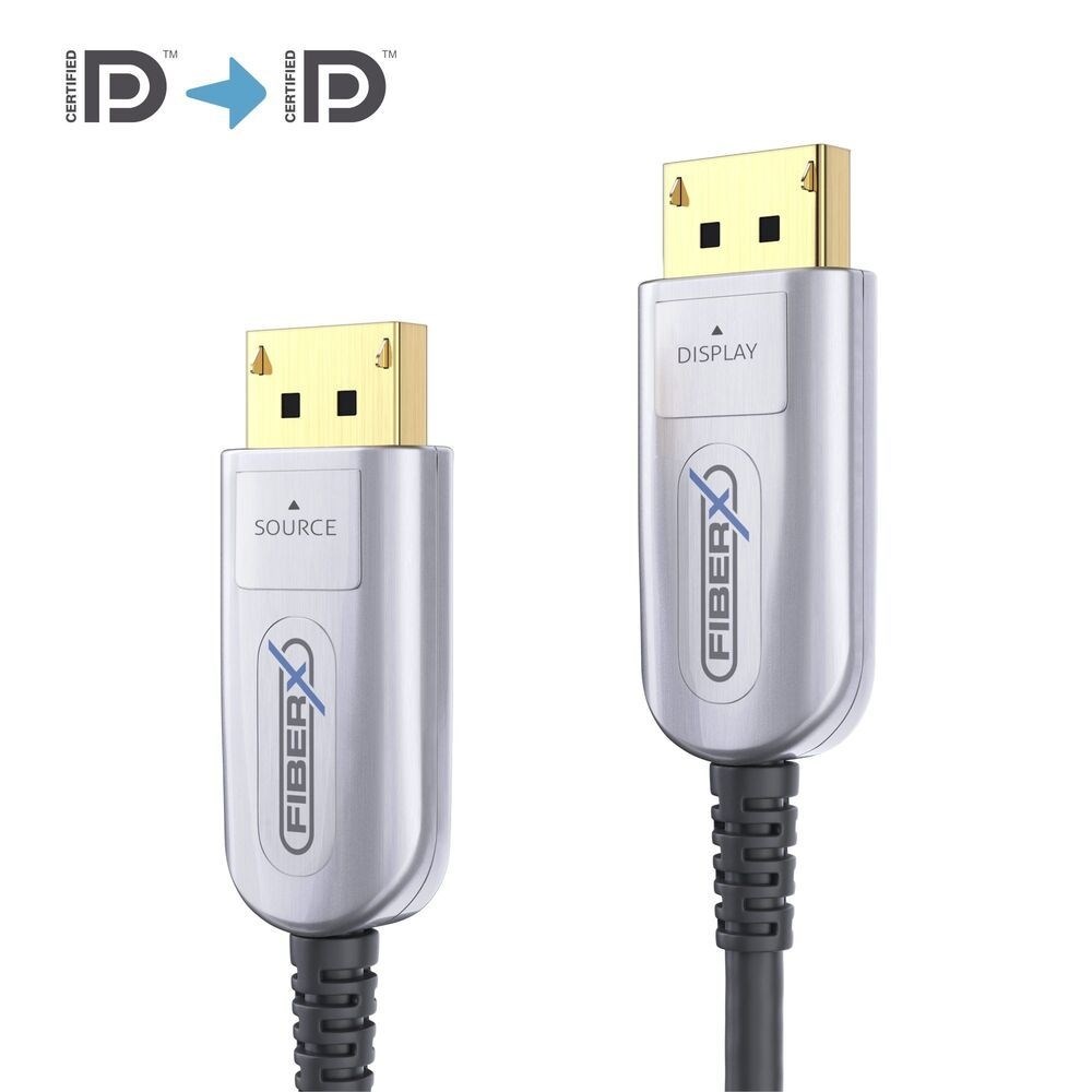No name FiberX FX-I260-010 DisplayPort cable