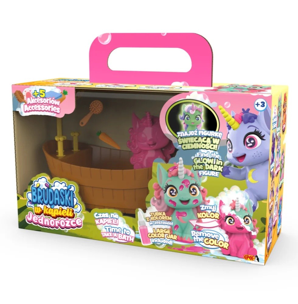 Epee  Figures Muddy pets Unicorns Bathroom