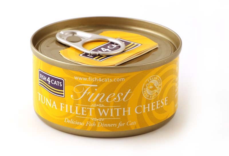 FISH4DOGS FISH4CATS Tun fillet with cheese