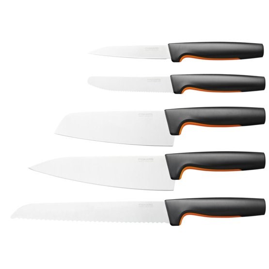 Fiskars Knifes Set 5 pcs Functional