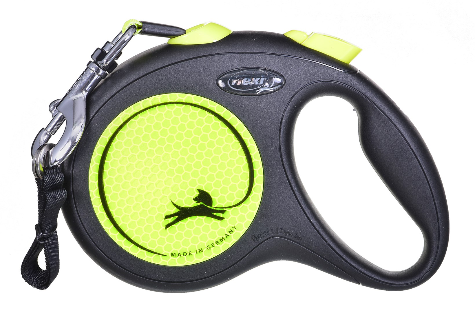 Flexi  New Neon L - retractable