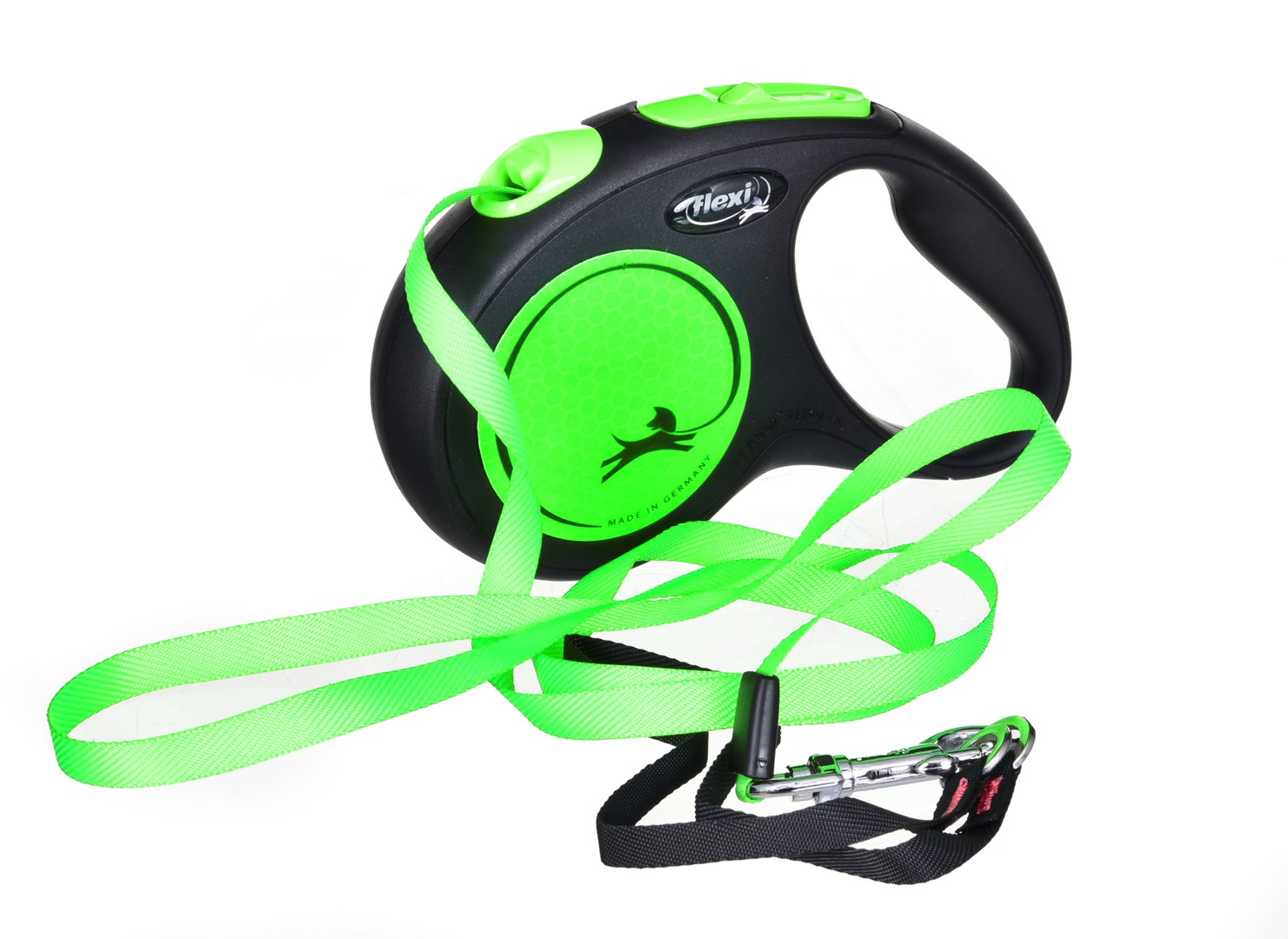 Flexi  New Neon M - retractable