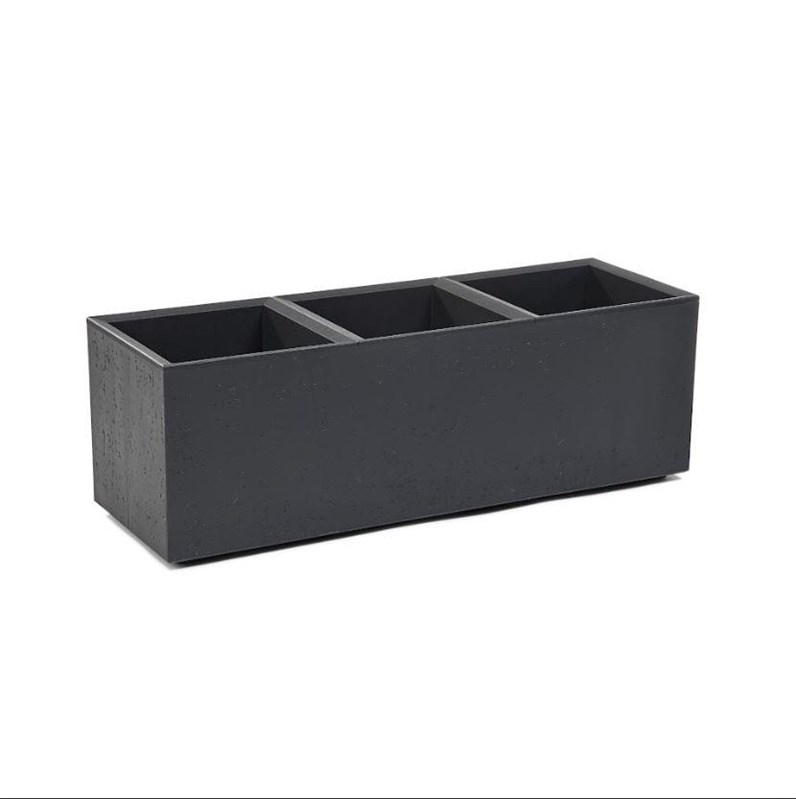 No name FLOWERPOT PLASTIC KARO 90X30X30CM