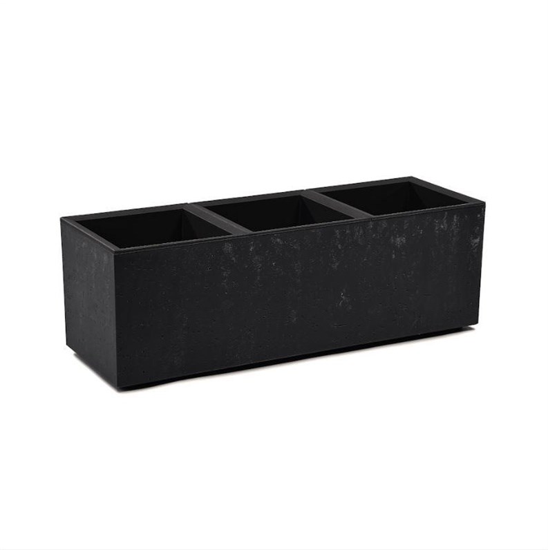 No name FLOWERPOT PLASTIC KARO 90X30X30CM