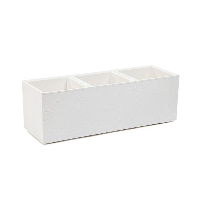 No name FLOWERPOT PLASTIC KARO 90X30X30CM