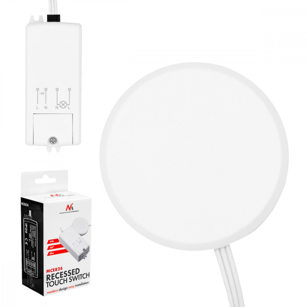 Maclean Flush-mount touch switch MCE824 |