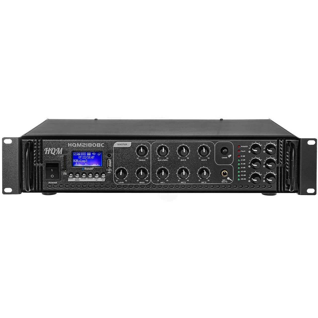 HQM FM/MP3/BLUETOOTH 2180BC RADIO AMPLIFIER 180W