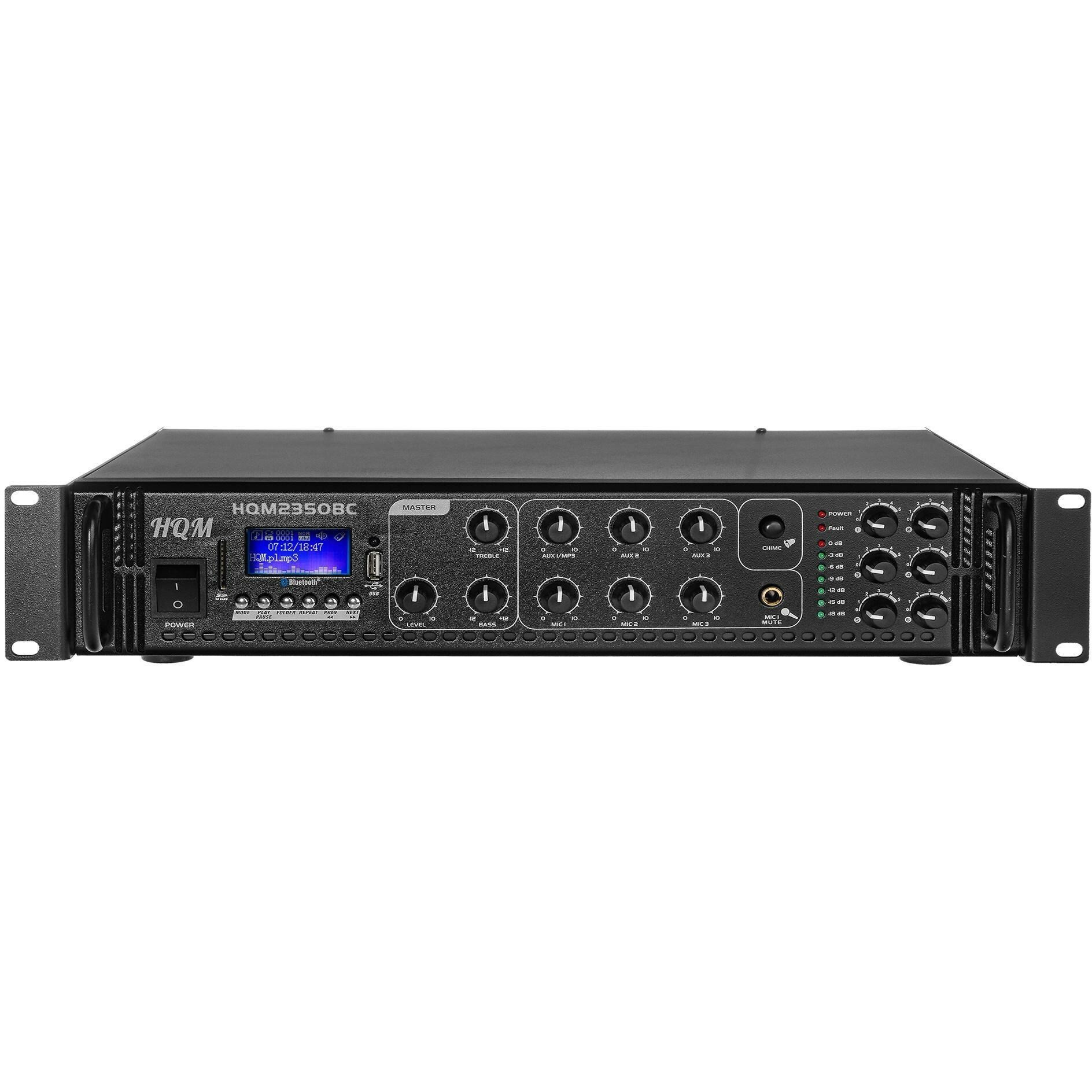 HQM FM/MP3/BLUETOOTH 2350BC RADIO AMPLIFIER 350W