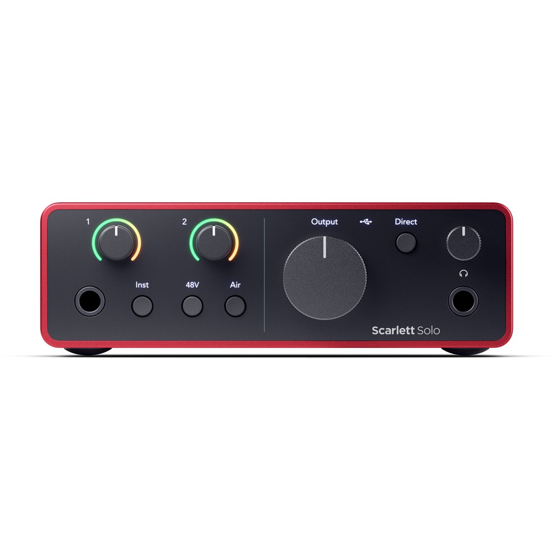 Focusrite Scarlett Solo 4th Gen -