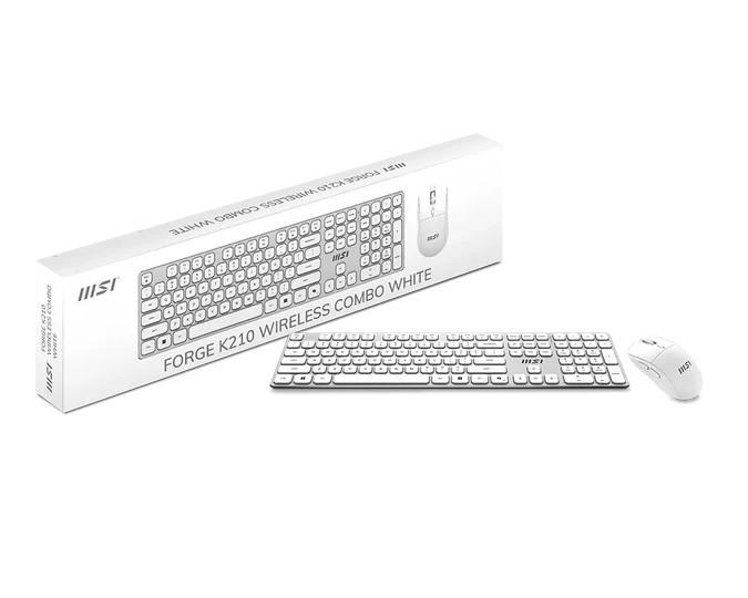 MSI  Forge K210 Combo White US
