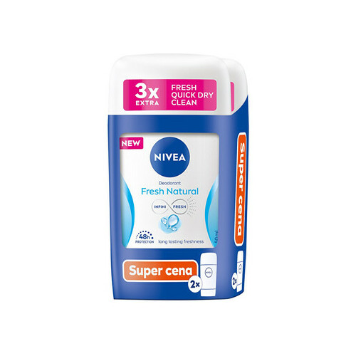 Nivea Fresh Natural Deodorant Duo -