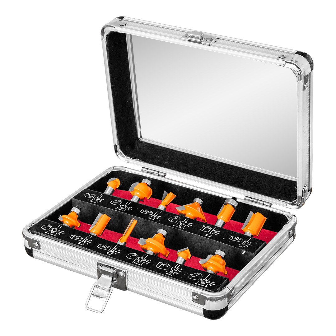 NEO TOOLS Frezy widiowe, trzpień 8