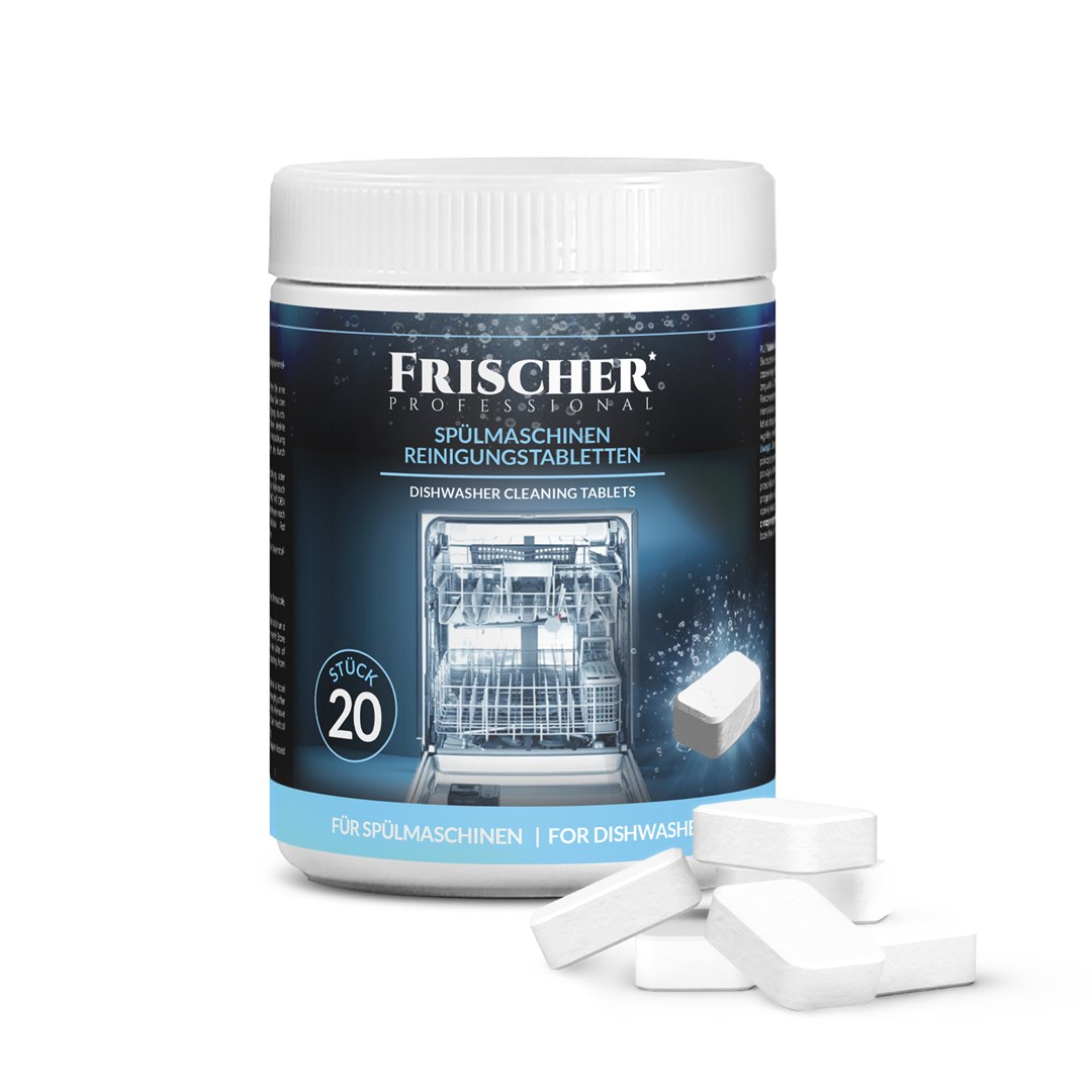 FRISCHER  dishwasher cleaning tablets 20 pcs