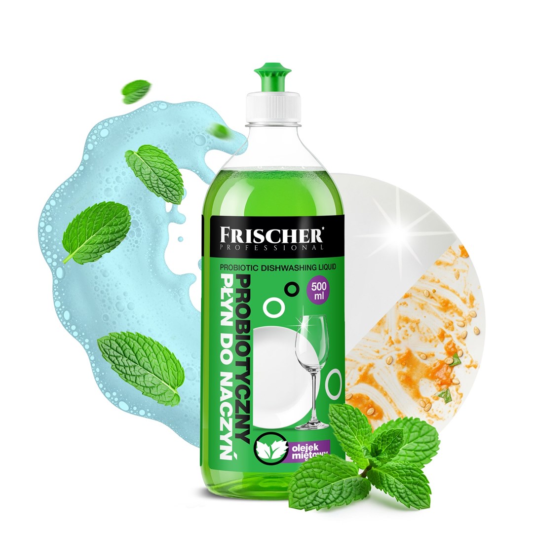 FRISCHER  dishwashing liquid with peppermint oil
