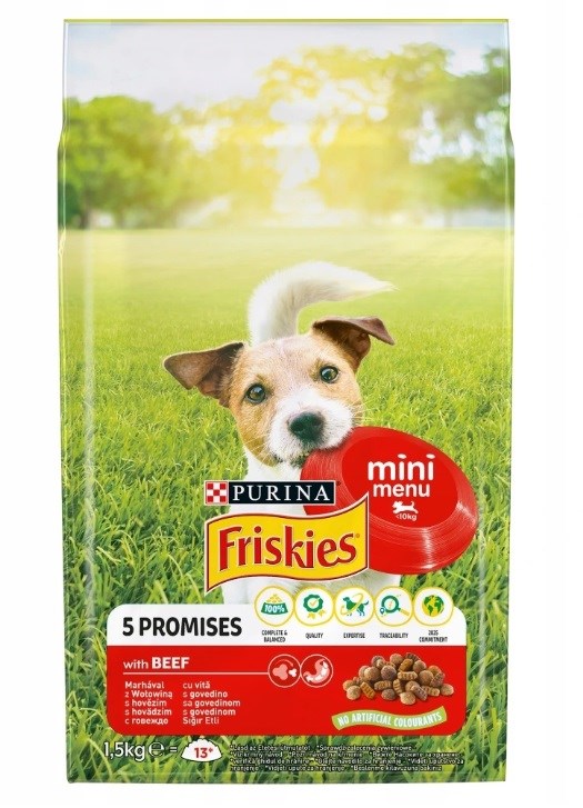 PURINA NESTLE FRISKIES Mini Menu Beef