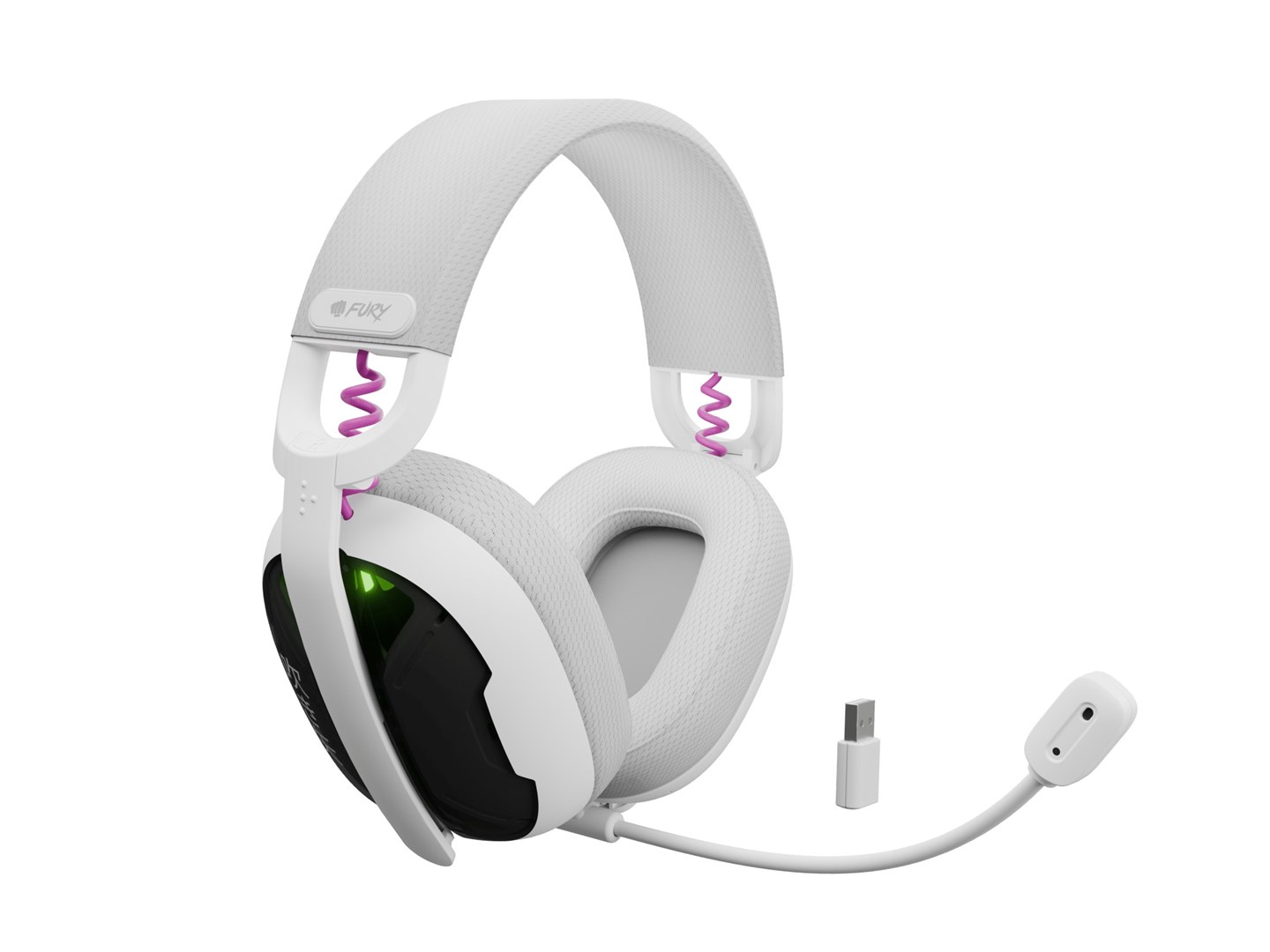 Fury  FUKIYA F6 WIRELESS HEADPHONES, WHITE