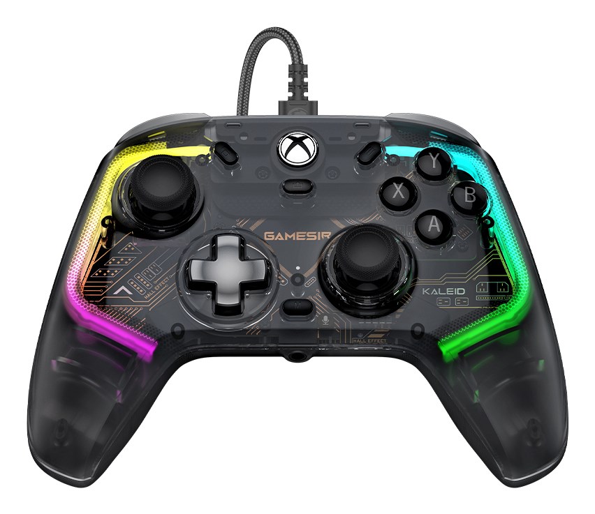 GameSir  Kaleid Black, Transparent USB Gamepad