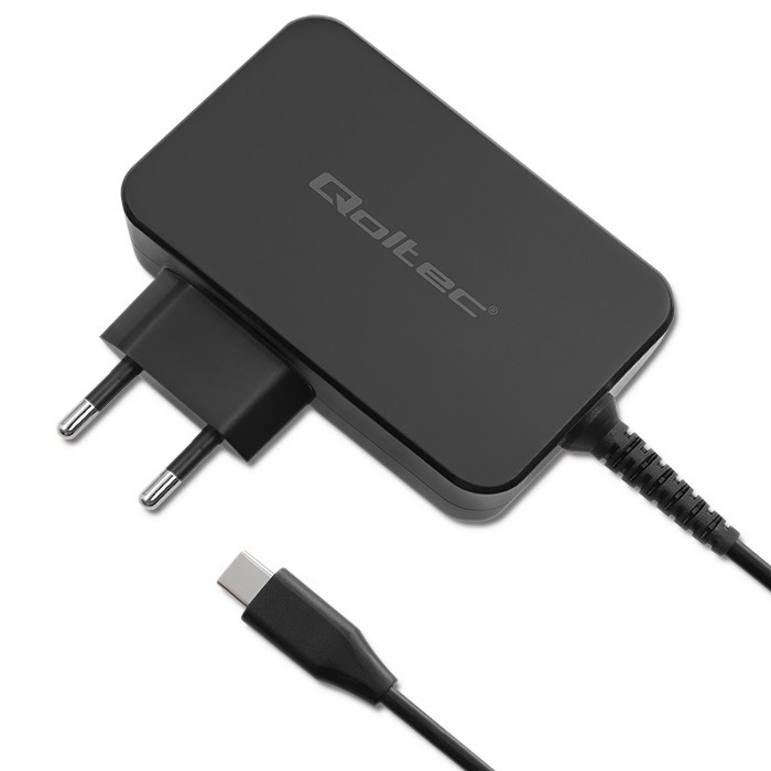 Qoltec GaN POWER PRO charger 1xUSB