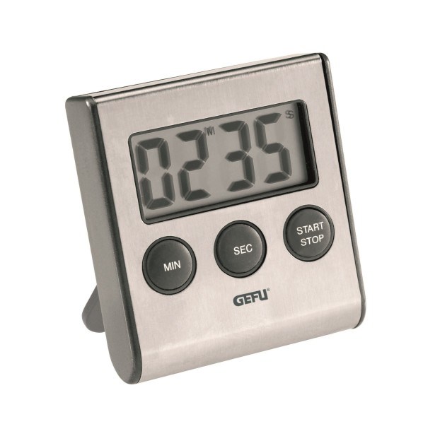 GEFU CONTARE Digital kitchen timer Black