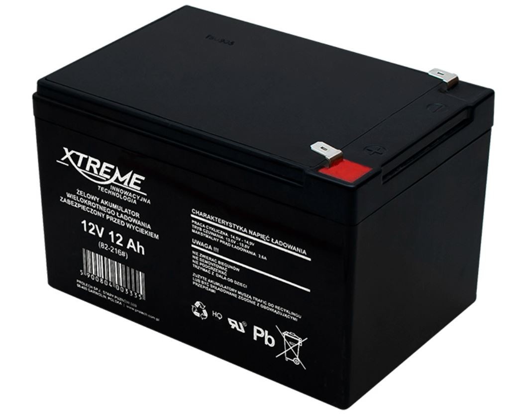 BLOW  Gel battery 12V 12Ah XTREME